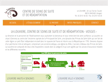 Tablet Screenshot of lalouviere.fr